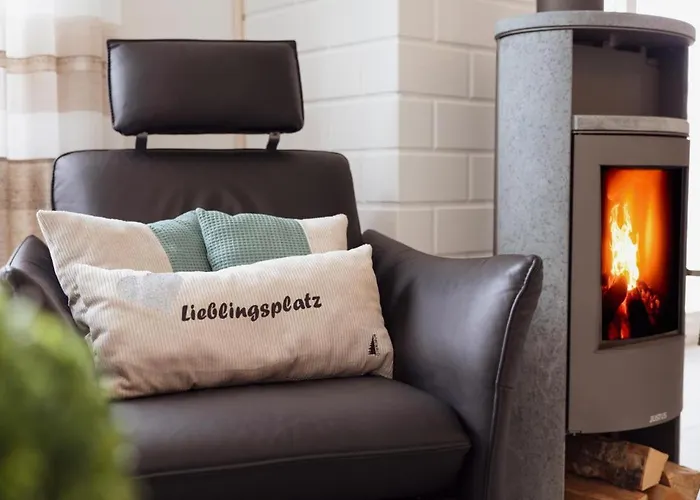 Feriehus Haus Norwald - Tolles Direkt Am Fuer Bis Zu 4 Personen Mit Sauna Und Kaminofen - Haustiere Herzlich Willkommen *